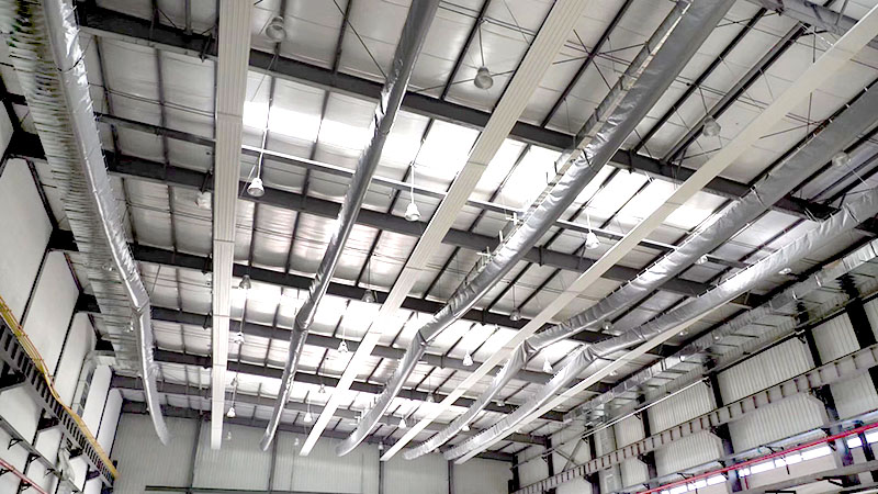  康平輻射板輕松通過水系統(tǒng)打壓實(shí)驗(yàn)